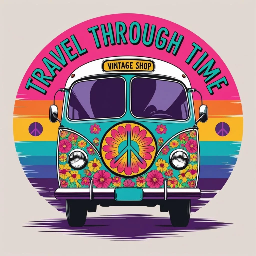 Travel Through Time Vintage Gift Card