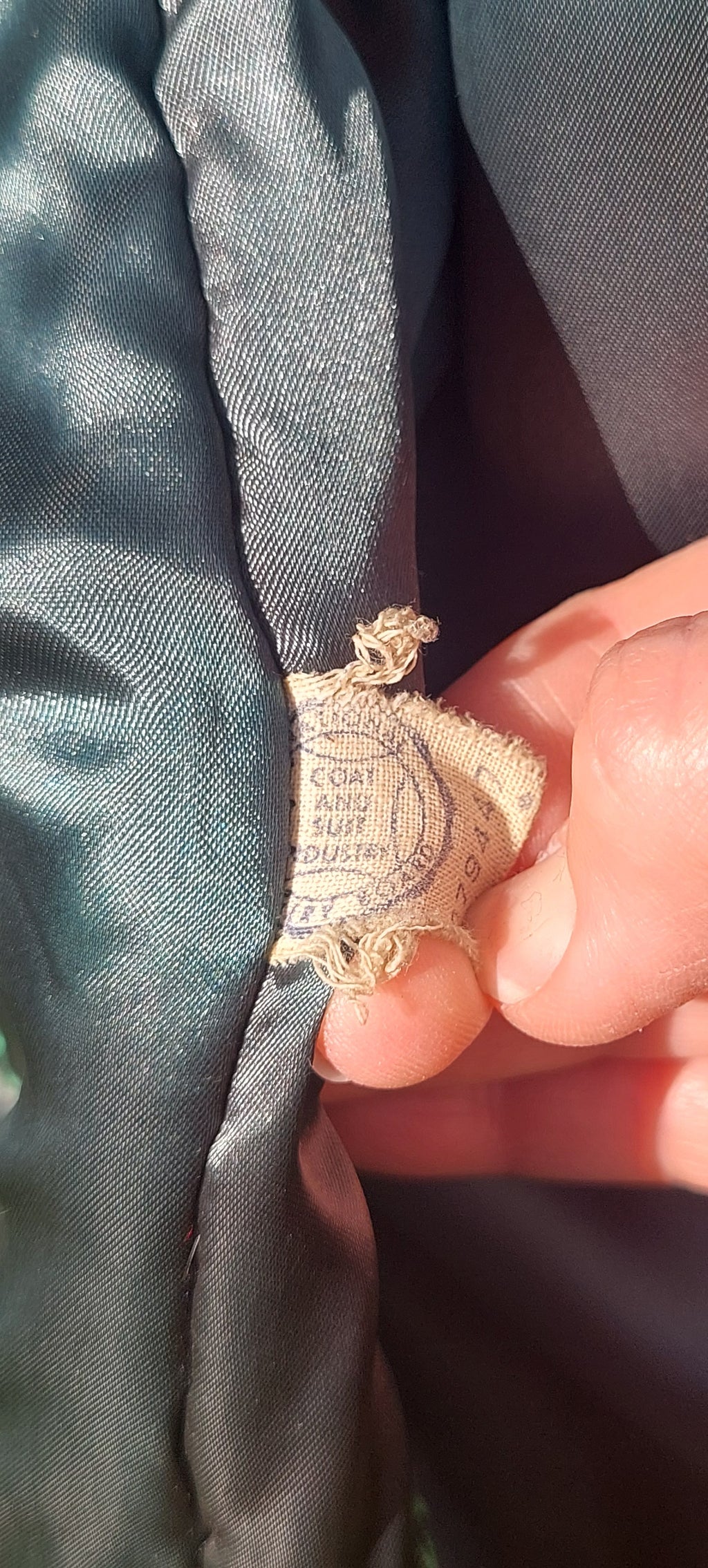 Vintage Mid-Century Emerald Green Wool Swing Coat with Brown Faux Fur Collar